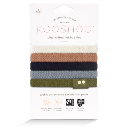 KOOSHOO Plastic Free Hair Ties